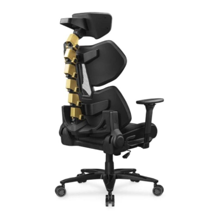 COUGAR Terminator Elite Gold PC Gaming Chair Padded Seat Black, Gold