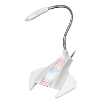 Mars Gaming MMICX, Microfone de Estúdio Profissional LED, Mute…