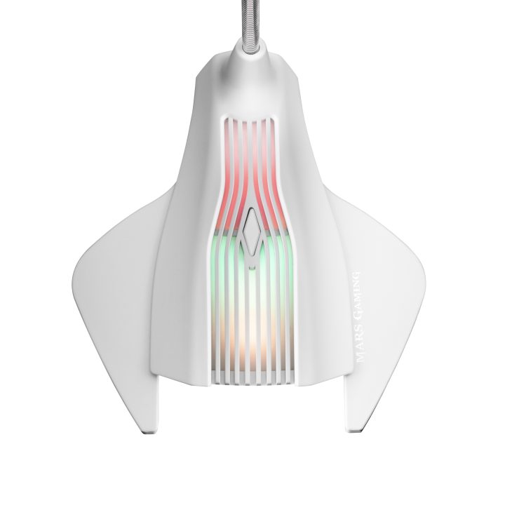 Mars Gaming MMICX, Microfone de Estúdio Profissional LED, Mute…