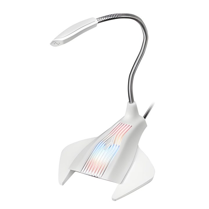 Mars Gaming MMICX, Microfone de Estúdio Profissional LED, Mute…