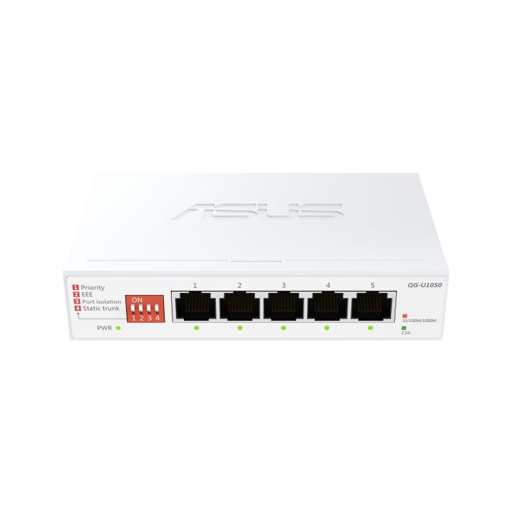 ASUS QG-U1050 Não gerido 2.5G Ethernet (100/1000/2500) Branco