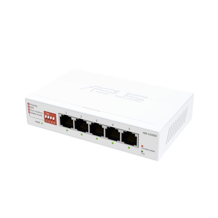 ASUS QG-U1050 Não gerido 2.5G Ethernet (100/1000/2500) Branco