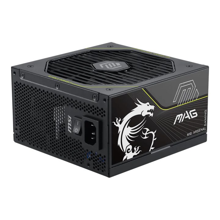 Fuente alimentacion MSI mag A1000PLS PCIE5,psu,1000w,80 plus…