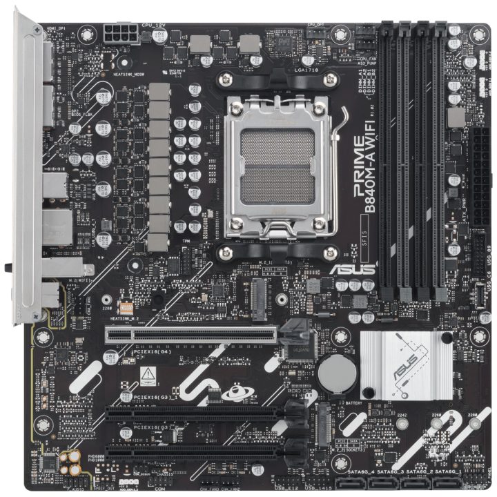 ASUS PRIME B840M-A WIFI AMD B840 Socket AM5 micro ATX