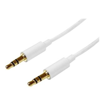 StarTech.com Cable de 2 metros Delgado de Audio Estéreo Mini Jack de…