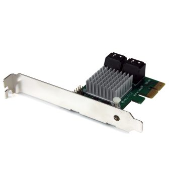 StarTech.com Placa Controladora PCI Express 2.0 de 4 Portas SATA III…