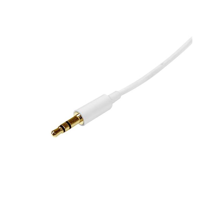 StarTech.com Cable de 2 metros Delgado de Audio Estéreo Mini Jack de…