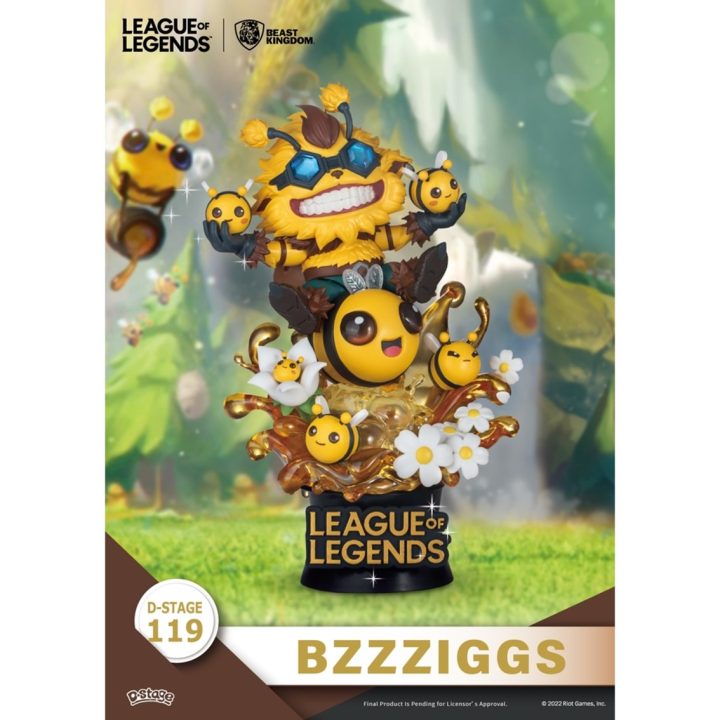 Conjunto de 2 figuras Beast Kingdom D-Stage League of Legends Beemo e…