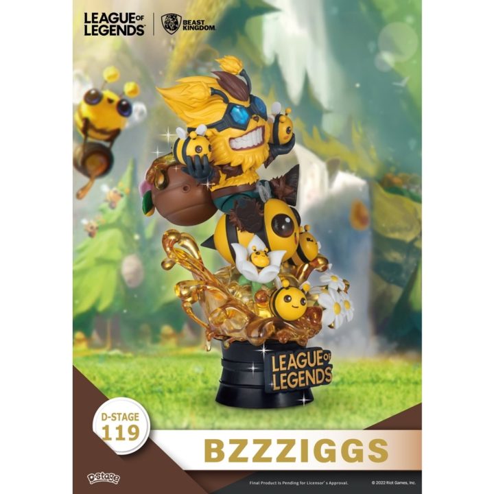 Conjunto de 2 figuras Beast Kingdom D-Stage League of Legends Beemo e…