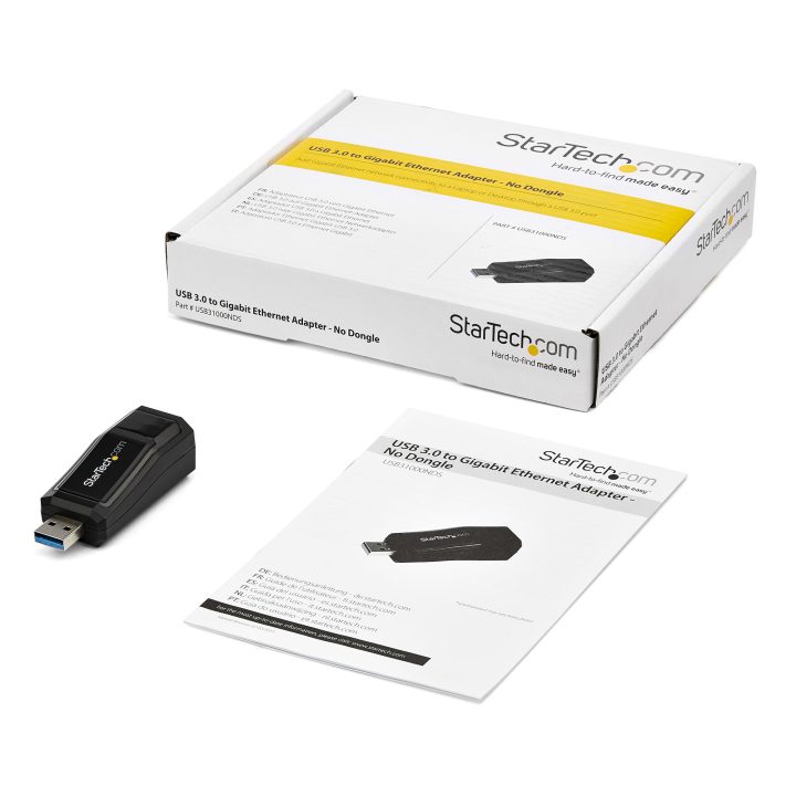 StarTech.com Adaptador Externo de Placa de Rede NIC USB 3.0 para 1…