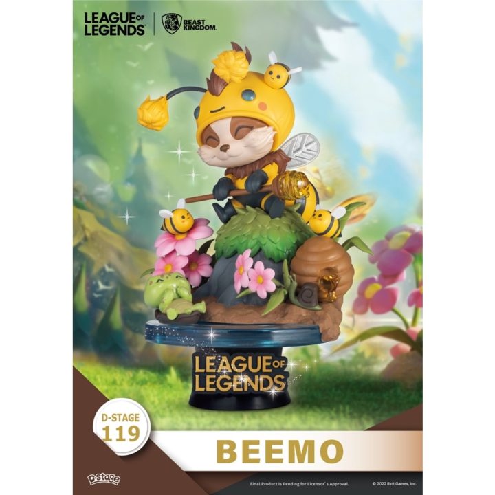 Set of 2 Beast Kingdom D-Stage League of Legends Beemo and Bzzziggs…
