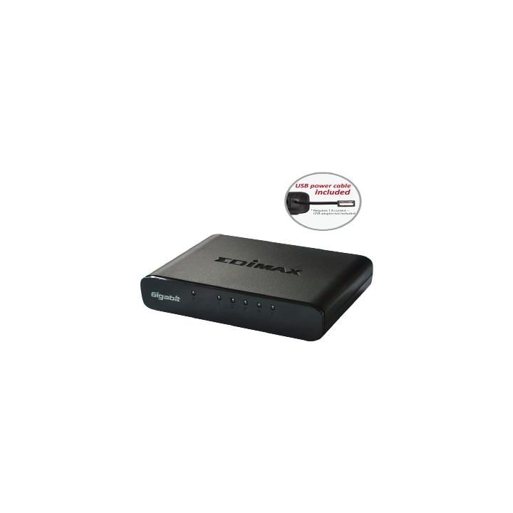 Edimax ES-5500G V3 Switch 5xGB Mini USB
