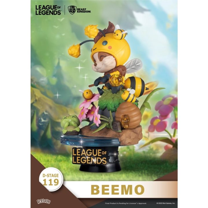 Conjunto de 2 figuras Beast Kingdom D-Stage League of Legends Beemo e…