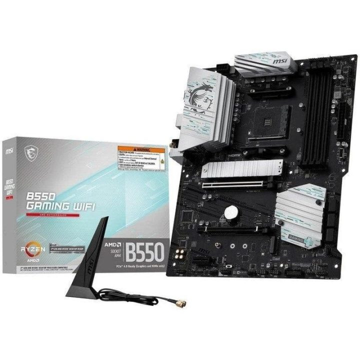MSI B550 GAMING WIFI6E motherboard AMD B550 Socket AM4