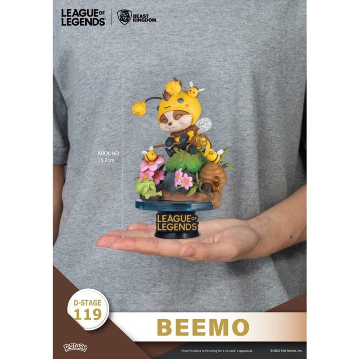 Conjunto de 2 figuras Beast Kingdom D-Stage League of Legends Beemo e…