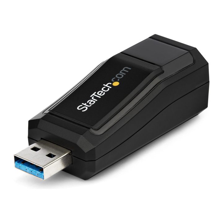 StarTech.com External Network Card Adapter NIC USB 3.0 to 1 Port…