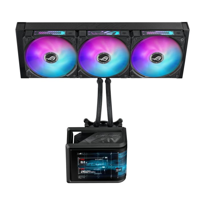 ASUS ROG Ryuo IV SLC 360 ARGB All-in-One CPU Liquid Cooler 12 cm Black