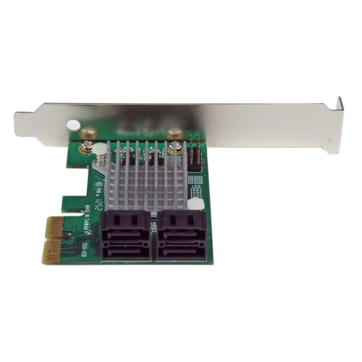 StarTech.com 4-Port PCI Express 2.0 SATA III 6Gbps RAID Controller…