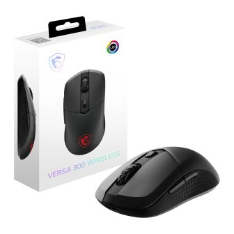 MSI VERSA 300 ratón Juego Mano derecha RF Wireless + Bluetooth + USB…