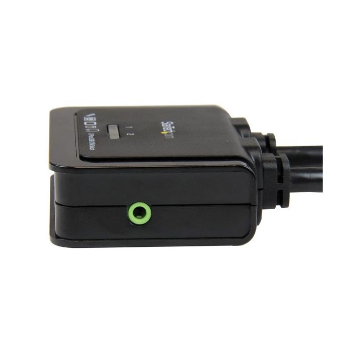 StarTech.com 2-Port HDMI USB Audio KVM Switch with Integrated Cables…
