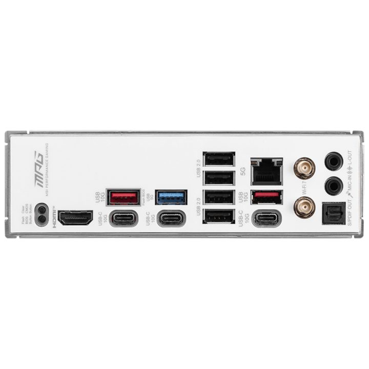 MSI MPG B850 EDGE TI WIFI Motherboard AMD B850 AM5 Socket ATX