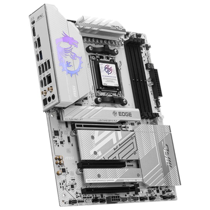 MSI MPG B850 EDGE TI WIFI Motherboard AMD B850 AM5 Socket ATX