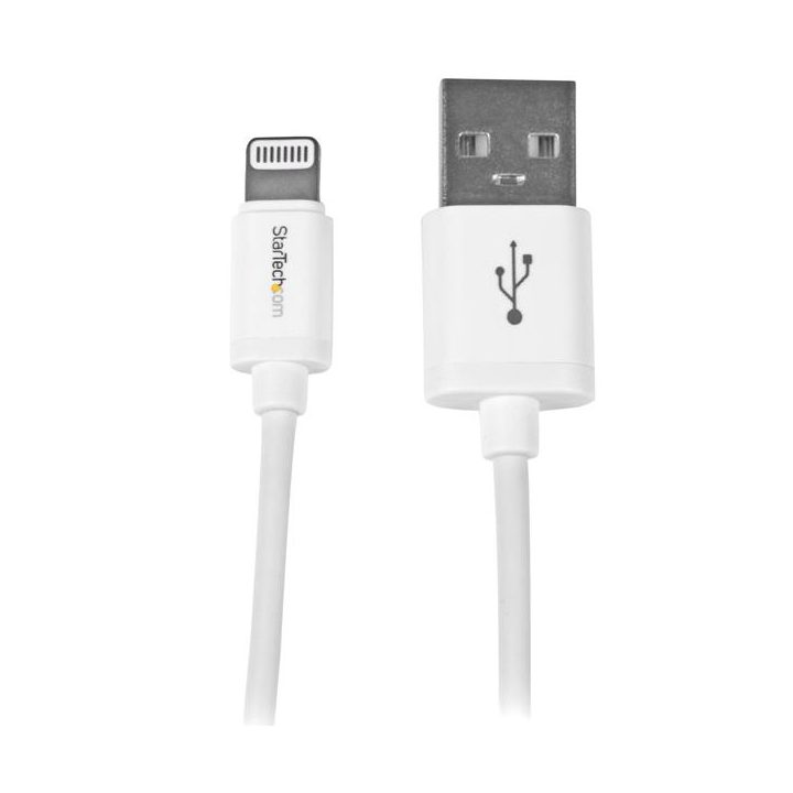 StarTech.com 1m Lightning to USB Cable - Fast Charging Cable for…