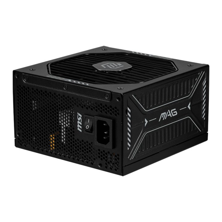 MSI MAG A850GLS PCIE5 Power Supply Unit 850 W 24-pin ATX ATX Black