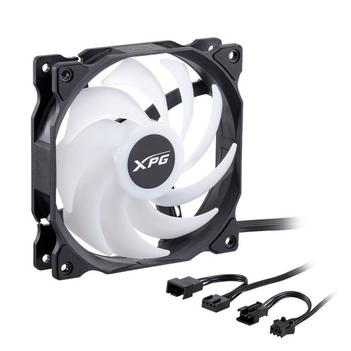 XPG VENTO 120 ARGB PWM (3-Pack) Black