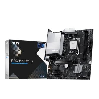 MSI PRO H810M-B Intel H810 LGA 1851 (Socket V1) micro ATX motherboard