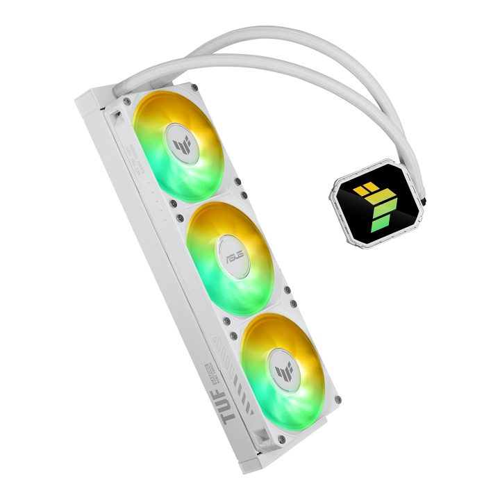 ASUS TUF Gaming LC III 360 ARGB White Edition Caixa do PC Sistema de…