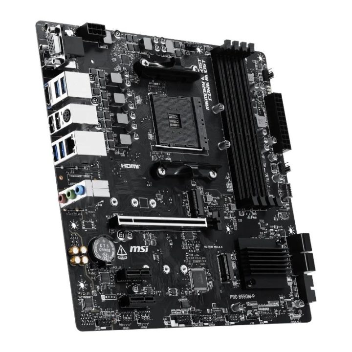 MSI PRO B550M-P mATX AM4 Motherboard (911-7C95-201)