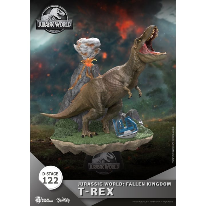 Figura Beast Kingdom D-Stage Jurassic World: Reino Ameaçado T-Rex…
