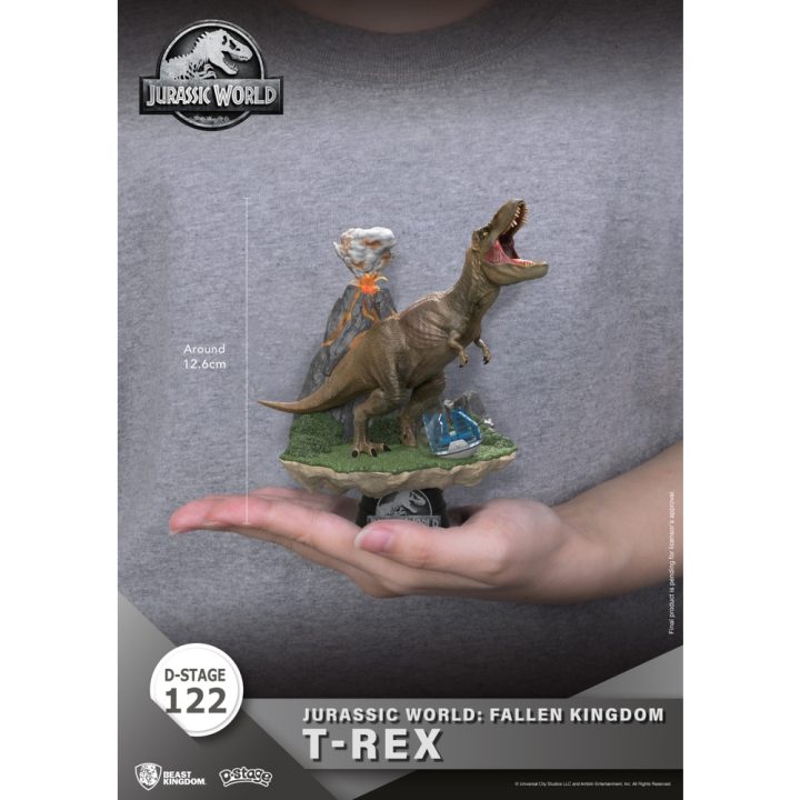 Figura Beast Kingdom D-Stage Jurassic World: Reino Ameaçado T-Rex…