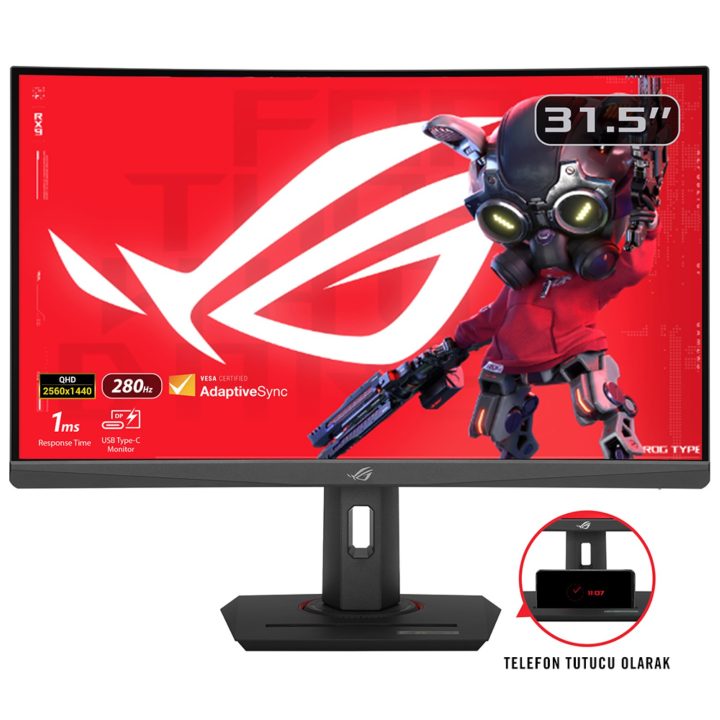 ASUS ROG Strix XG32WCMS 32" QHD 280 Hz Fast VA curvo