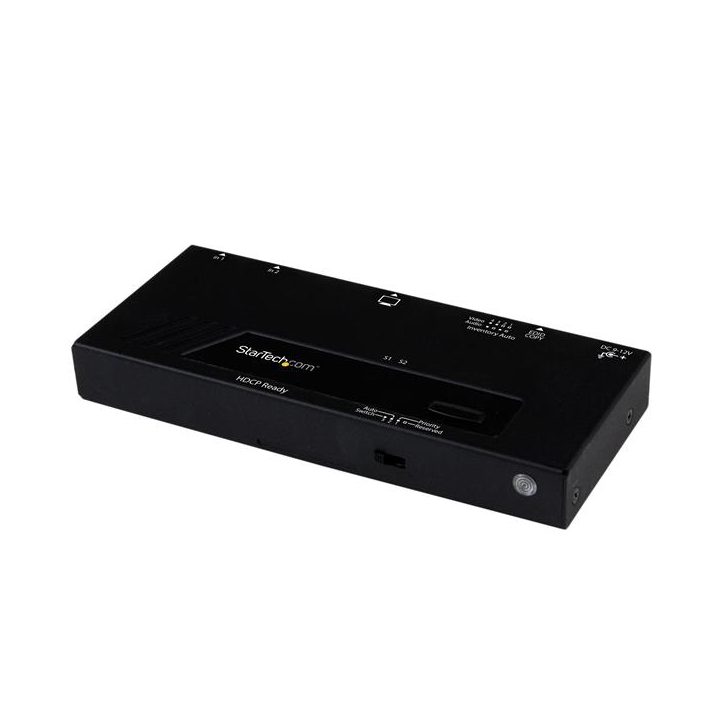 StarTech.com 2-Port HDMI Switch with Automatic and Priority Switching…