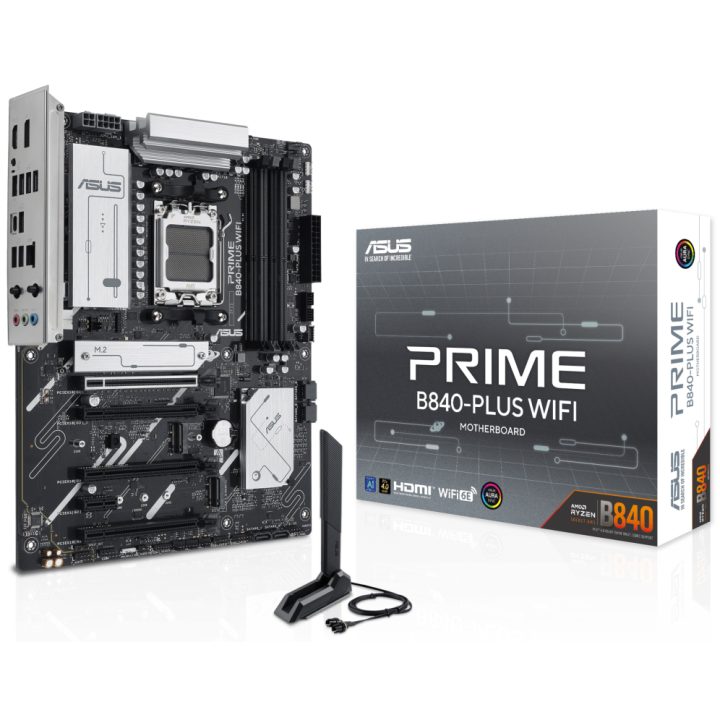 ASUS PRIME B840-PLUS WIFI AMD B840 AM5 Socket ATX
