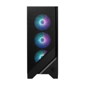 MSI MAG Forge 320R AIRFLOW Micro Torre Preto, Transparente