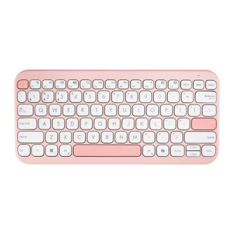 ASUS Marshmallow Keyboard KW100 Home Bluetooth QWERTY Keyboard Pink