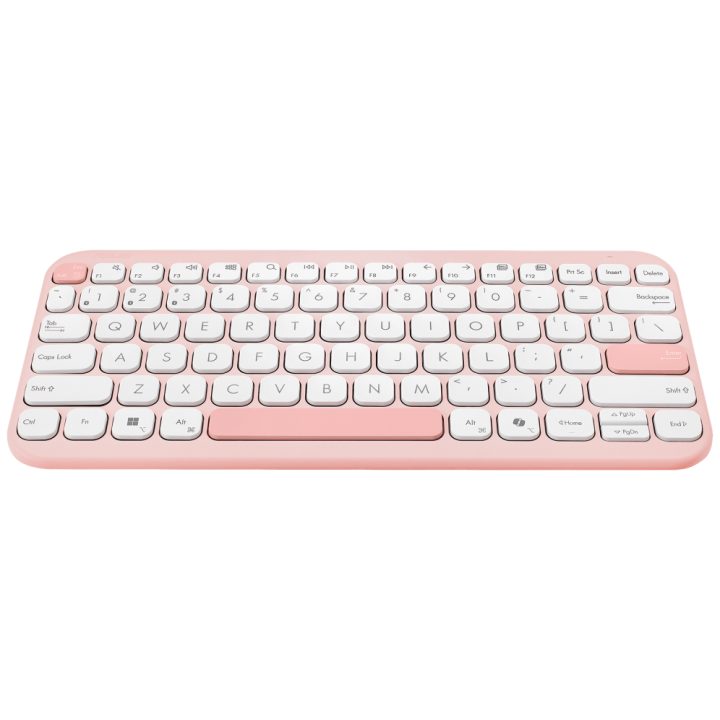 ASUS Marshmallow Keyboard KW100 Teclado Casa Bluetooth QWERTY Rosa