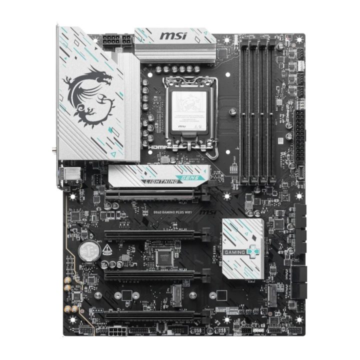 MSI B860 GAMING PLUS WIFI motherboard Intel B860 LGA 1851 (Socket V1)…