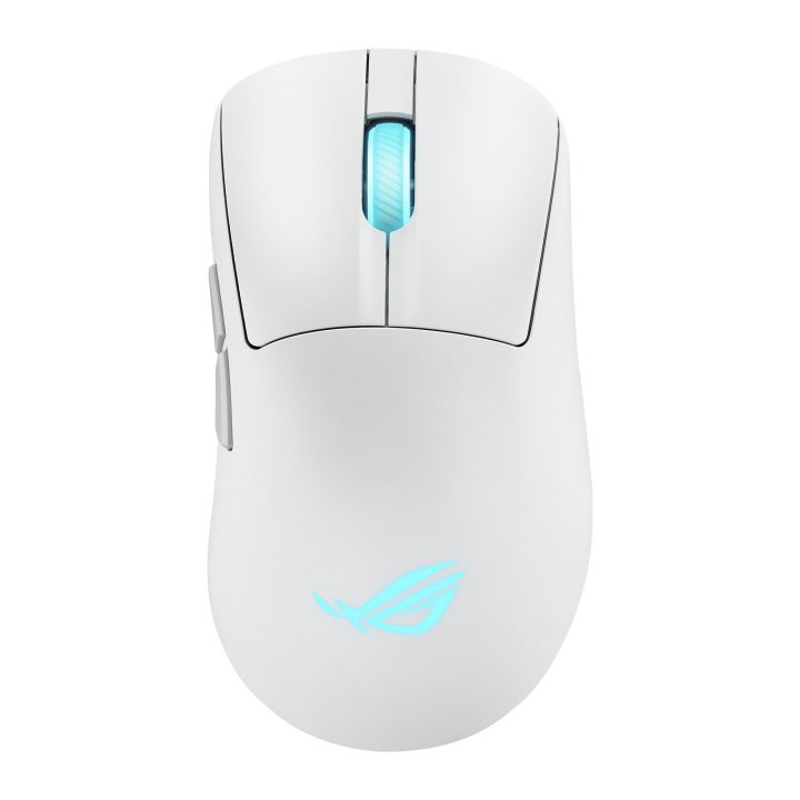 ASUS ROG Keris II Origin WHT Right-Handed Gaming Mouse RF Wireless +…