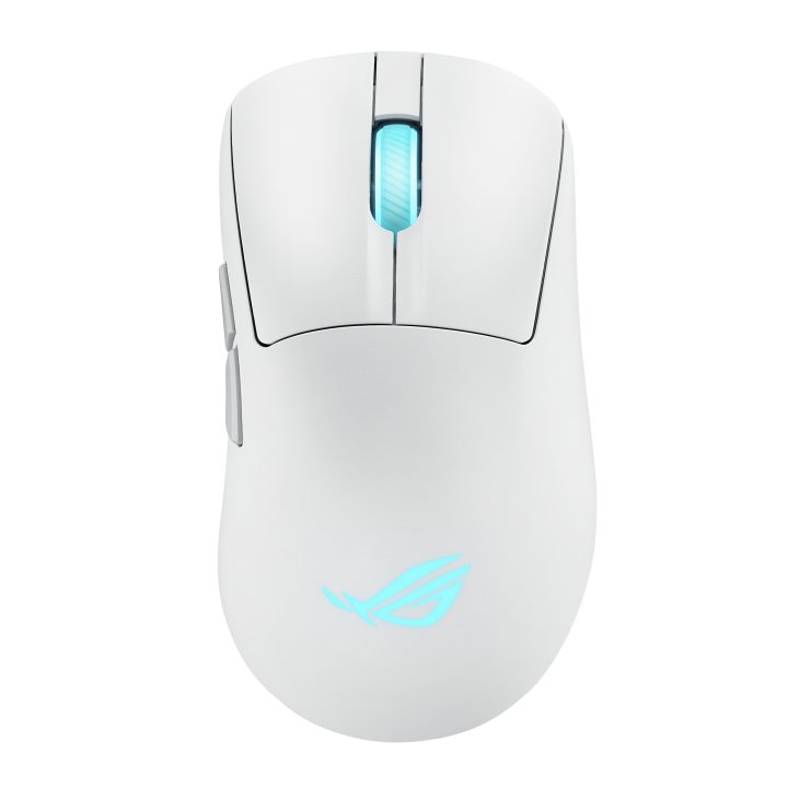 ASUS ROG Keris II Origin WHT Right-Handed Gaming Mouse RF Wireless +…