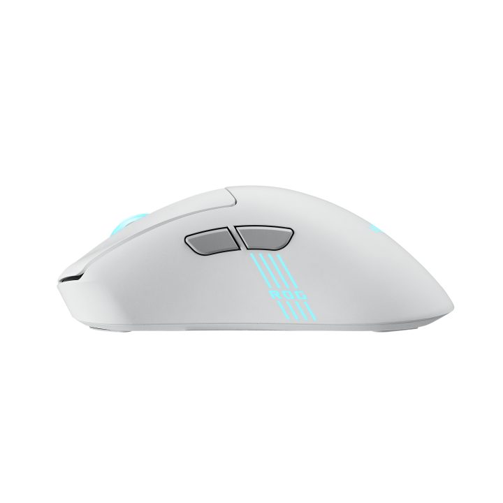 ASUS ROG Keris II Origin WHT rato de jogo para destros RF Wireless +…