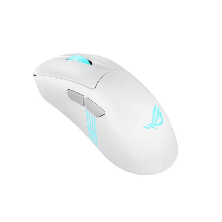 ASUS ROG Keris II Origin WHT Right-Handed Gaming Mouse RF Wireless +…