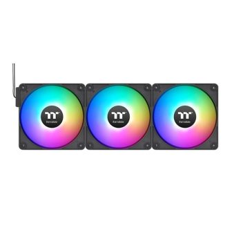 Thermaltake CT120 EX ARGB Ventilador de PC 12 cm Preto, Branco 3…