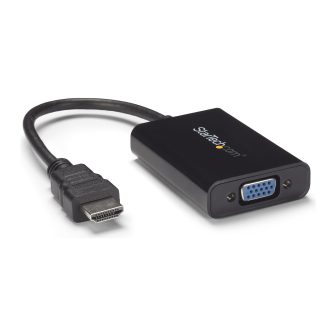 StarTech.com External HDMI® to VGA Adapter Cable Converter -…