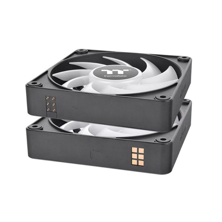 Thermaltake CT120 EX ARGB Computer Case Fan 12 cm Black, White 3…