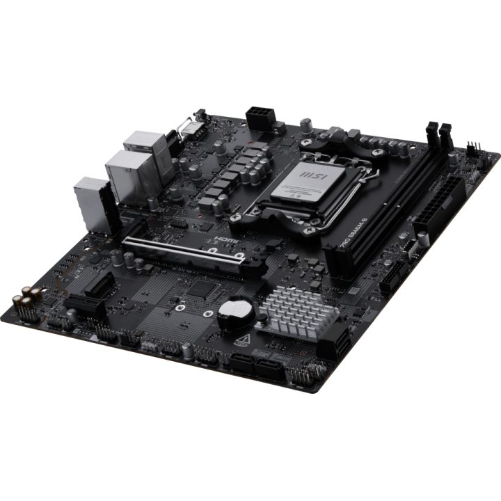 MSI PRO B840M-B Motherboard AMD B840 AM5 Socket Micro ATX