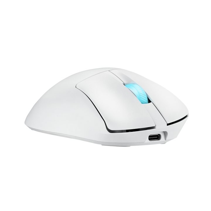 ASUS ROG Keris II Origin WHT rato de jogo para destros RF Wireless +…